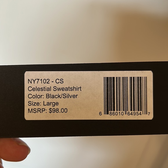 Noli Celestial Sweatshirt, tags still on, size L - Picture 6 of 7